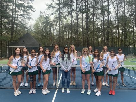 Tennis Team Starts Strong During COVID-19