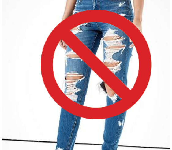 School Changes Dress Code: No Ripped or Frayed Jeans