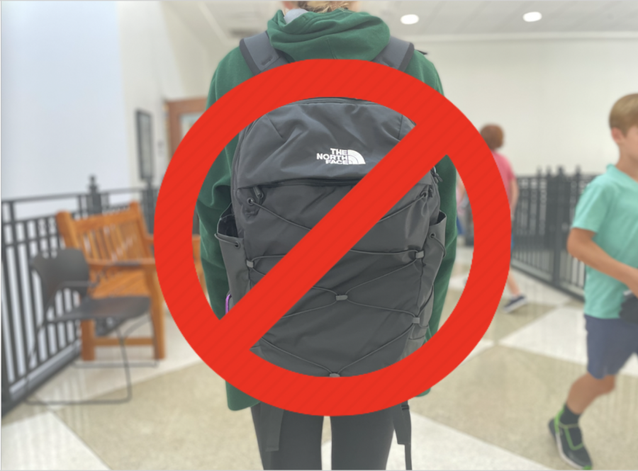 Students Struggle to Unpack the No-Backpack Policy